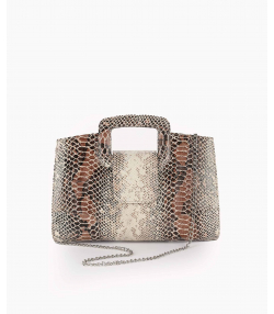 کیف دوشی زنانه چرم طبیعی چرم کروکو Croco Leather مدل پرنسس