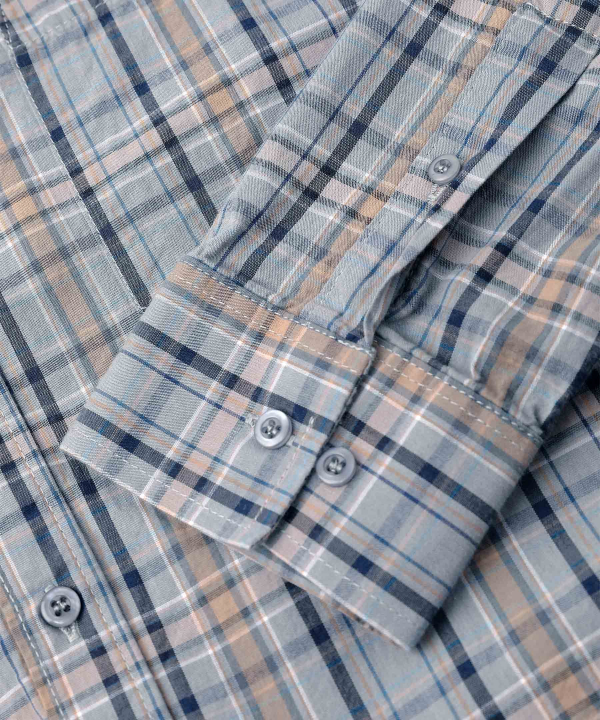 پیراهن چهارخانه مردانه جوتی جینز JootiJeans کد 11531191