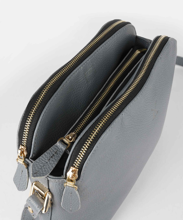 کیف دوشی زنانه چرم لانکا Lanka Leather مدل HBM-16