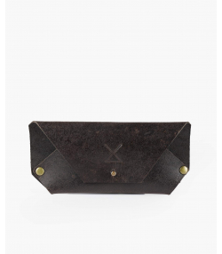 کیف عینک چرم طبیعی چرم لانکا Lanka Leather کد GC-1