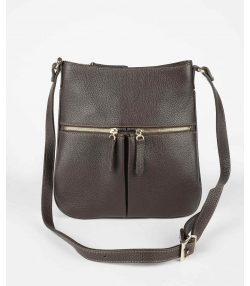 کیف دوشی زنانه چرم طبیعی چرم لانکا Lanka Leather کد CBM-4