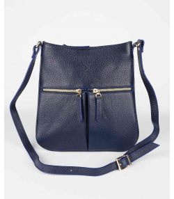 کیف دوشی زنانه چرم طبیعی چرم لانکا Lanka Leather کد CBM-4