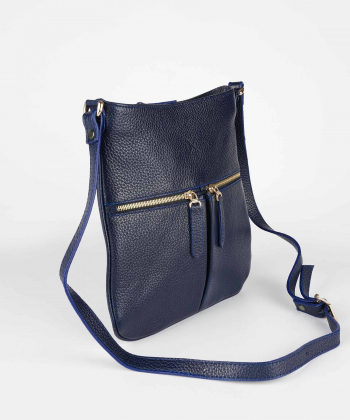 کیف دوشی زنانه چرم طبیعی چرم لانکا Lanka Leather کد CBM-4