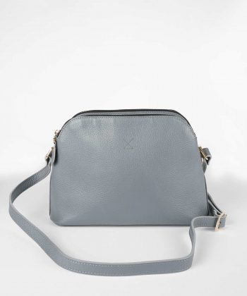کیف دوشی زنانه چرم طبیعی چرم لانکا Lanka Leather مدل HBM-16