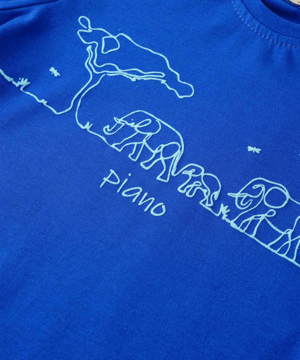 ست تیشرت و شلوار پسرانه پیانو Piano کد 1917