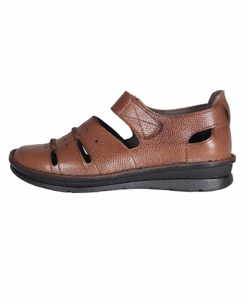 صندل زنانه چرم طبیعی شهر چرم Leather City کد F4098