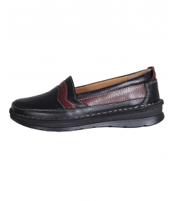 کفش زنانه چرم طبیعی شهر چرم Leather City مدل pa001