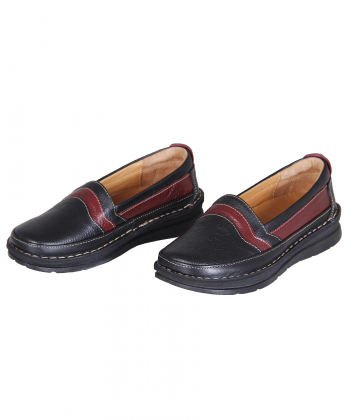 کفش زنانه چرم طبیعی شهر چرم Leather City مدل pa001