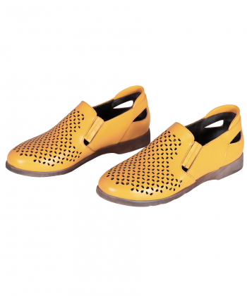 کفش زنانه چرم طبیعی شهر چرم Leather City کد PC734
