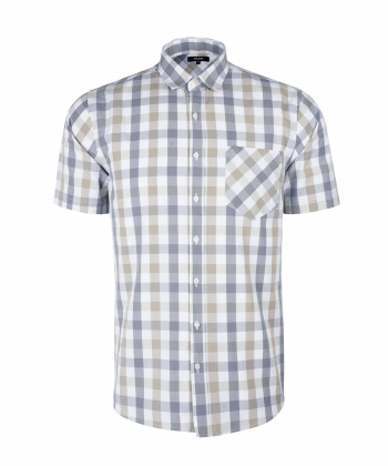 پیراهن چهارخانه مردانه جوتی جینز JootiJeans کد 12533194