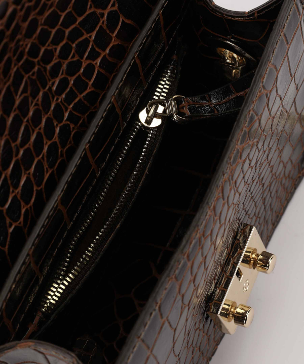 کیف دوشی زنانه چرم لانکا Lanka Leather کد HBM-15