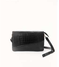 کیف دوشی زنانه چرم لانکا Lanka Leather کد HBM-17