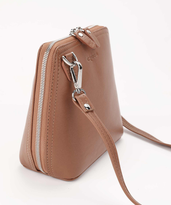 کیف دوشی زنانه چرم کروکو Croco Leather مدل گلوریا