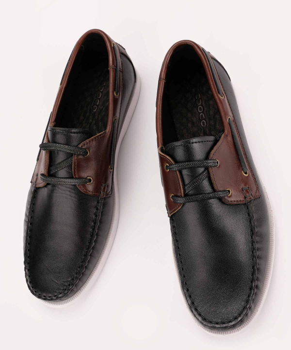کفش کالج مردانه چرم کروکو Croco Leather کد 405