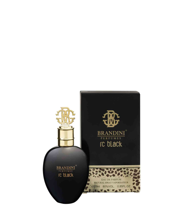 عطر جیبی زنانه برندینی Brandini مدل Rc Black حجم 25 میلی‌لیتر