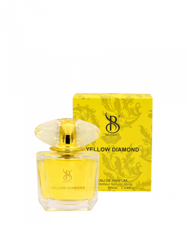 عطر جیبی زنانه برندینی Brandini مدل Yellow Diamond حجم 25 میلی‌لیتر