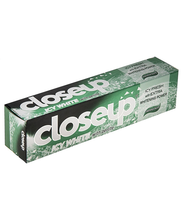 خمیر دندان کلوز آپ مدل Icy White Menthol Burst حجم 125 گرم