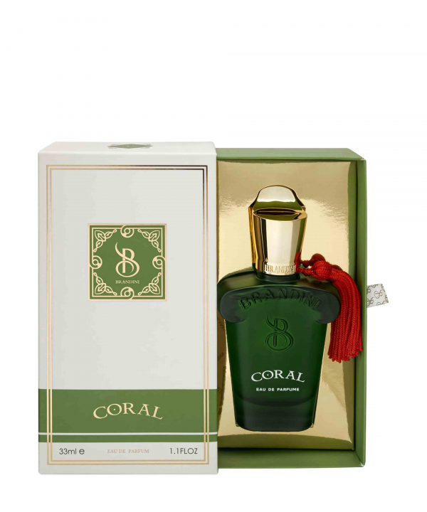 عطر جیبی مردانه برندینی Brandini مدل Coral حجم 33 میلی‌لیتر