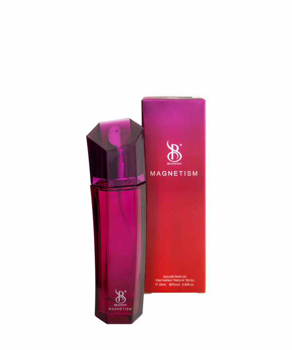 عطر جیبی زنانه برندینی Brandini مدل Magnetism حجم 25 میلی‌لیتر
