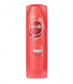 نرم کننده موهای رنگ شده سان سیلک مدل Vibrant Color Protection حجم 350 میلی لیتر