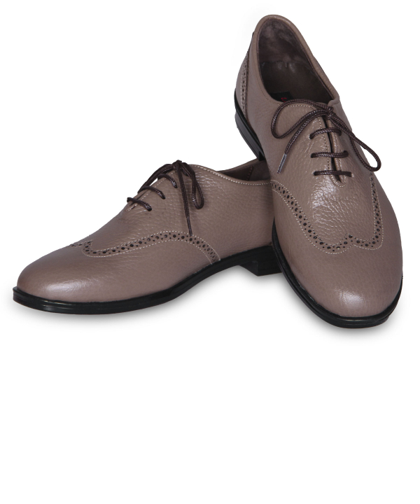 کفش زنانه چرم طبیعی شهر چرم Leather City کد F4135