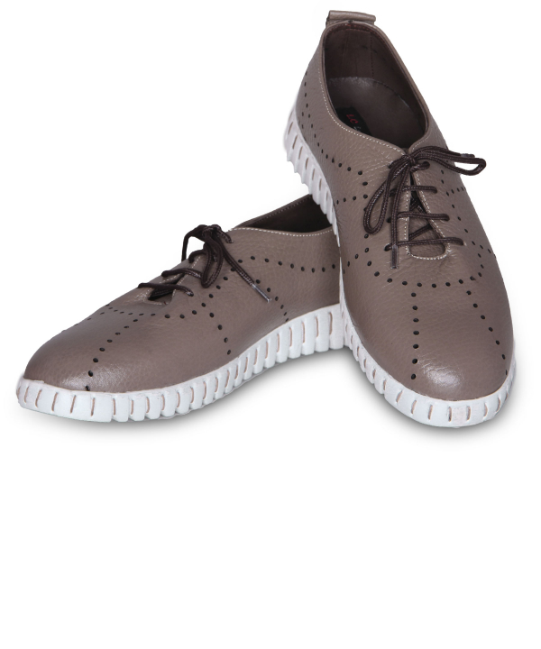 کفش زنانه چرم طبیعی شهر چرم Leather City کد F4137