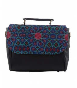 کیف چرم و سنتی طرح گلستان