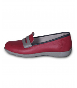 کفش زنانه چرم طبیعی شهر چرم Leather City کد SO1000