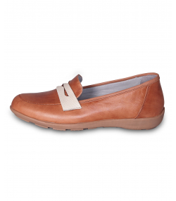کفش زنانه چرم طبیعی شهر چرم Leather City کد SO1000