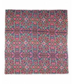 روسری نخی طرح کاشی