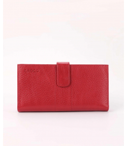 کیف پول زنانه چرم طبیعی چرم کروکو Croco Leather مدل لاتینا