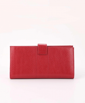 کیف پول زنانه چرم طبیعی چرم کروکو Croco Leather مدل لاتینا