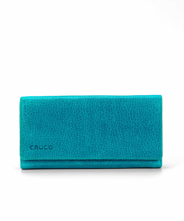 کیف پول زنانه چرم طبیعی چرم کروکو Croco Leather مدل کایلین