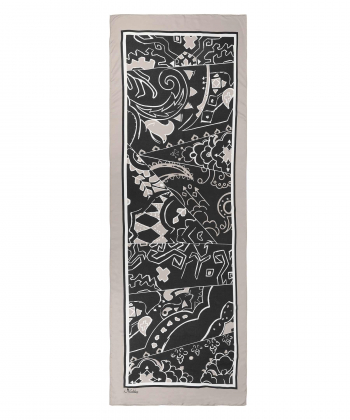 شال طرح دار زنانه مدلینا Modelina کد 1095