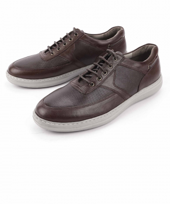کفش مردانه چرم طبیعی شهر چرم Leather City مدل f6054
