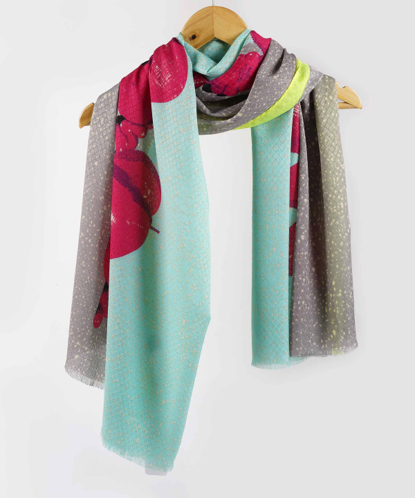 شال طرح دار زنانه برند پی لس Brand Payless کد 8200