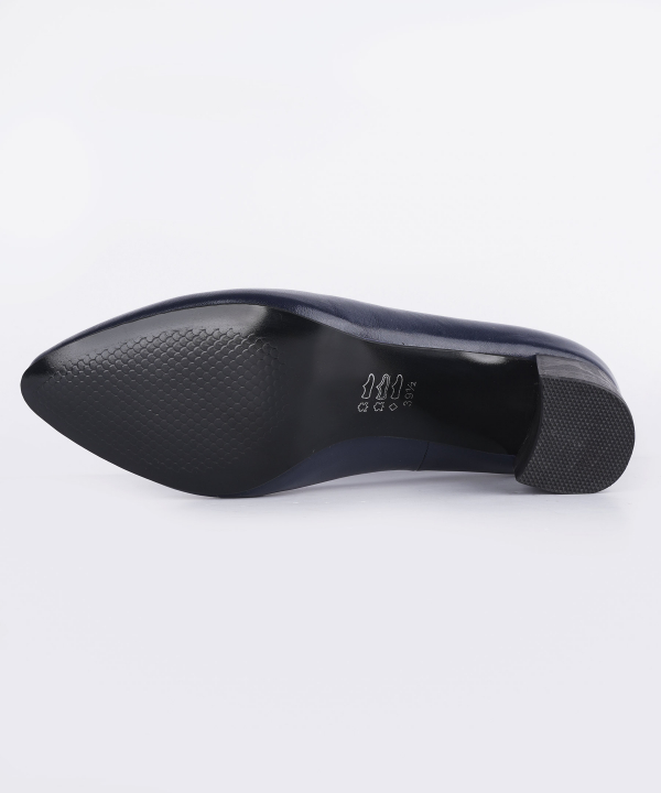 کفش پاشنه دار زنانه چرم کروکو Croco Leather کد 645