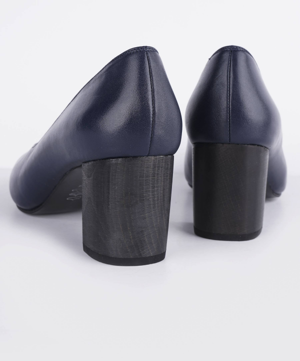 کفش پاشنه دار زنانه چرم کروکو Croco Leather کد 645