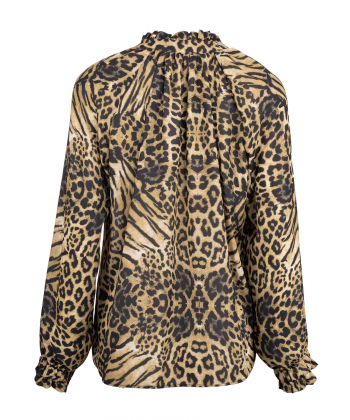 بلوز طرح دار زنانه گردیه Gordye کد 304190