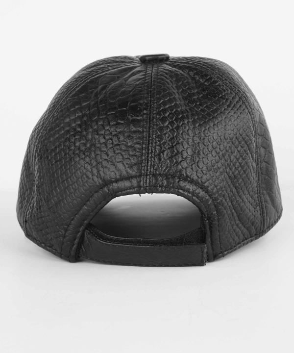 کلاه نقاب دار چرم کروکو Croco Leather مدل Rock پیتون