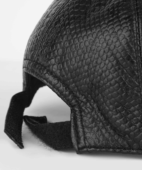 کلاه نقاب دار چرم کروکو Croco Leather مدل Rock پیتون