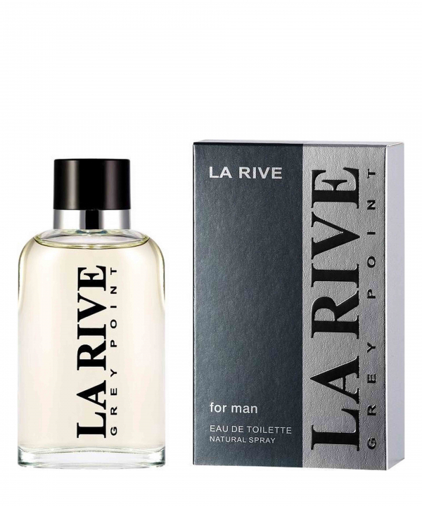 ادوتویلت مردانه لا ریو La Rive مدل Grey Point حجم 90 میلی‌لیتر