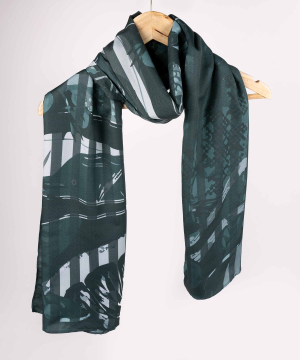 شال طرح‌دار زنانه جوتی جینز JootiJeans کد 12978216