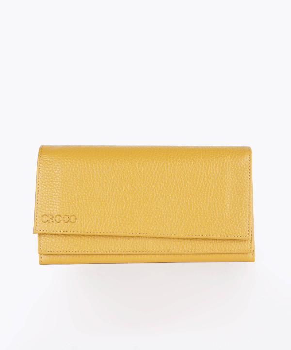 کیف پول چرم کروکو Croco Leather مدل هارلی