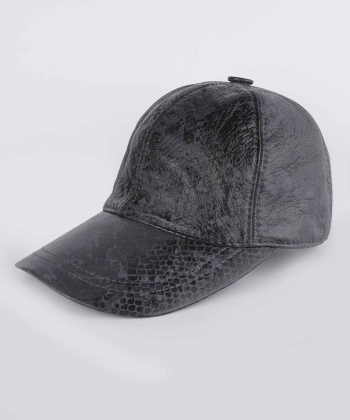 کلاه نقاب دار چرم کروکو Croco Leather مدل Rock پیتون