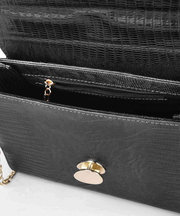 کیف دوشی زنانه چرم کروکو Croco Leather مدل آناستازیا
