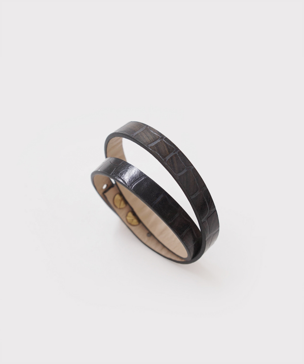 دستبند چرم طبیعی چرم لانکا Lanka Leather کد BBM-6