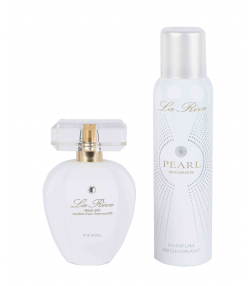 ست عطر و اسپری دئودورانت زنانه لا ریو La Rive مدل Pearl حجم 75 میلی لیتر