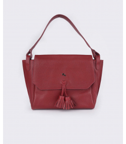 کیف دوشی زنانه چرم طبیعی چرم مشهد Mashad Leather مدل S0742