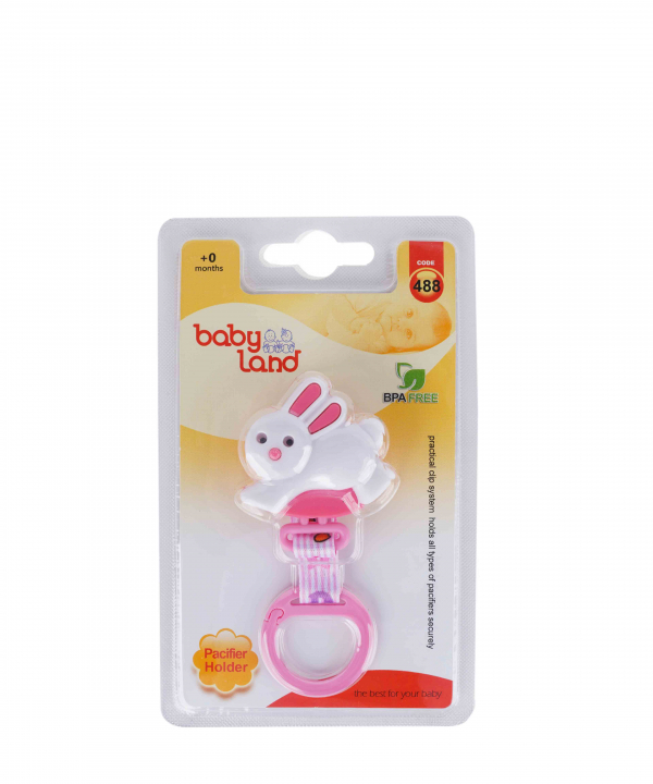 بند پستانک عروسکی بی بی لند Baby Land مدل 488